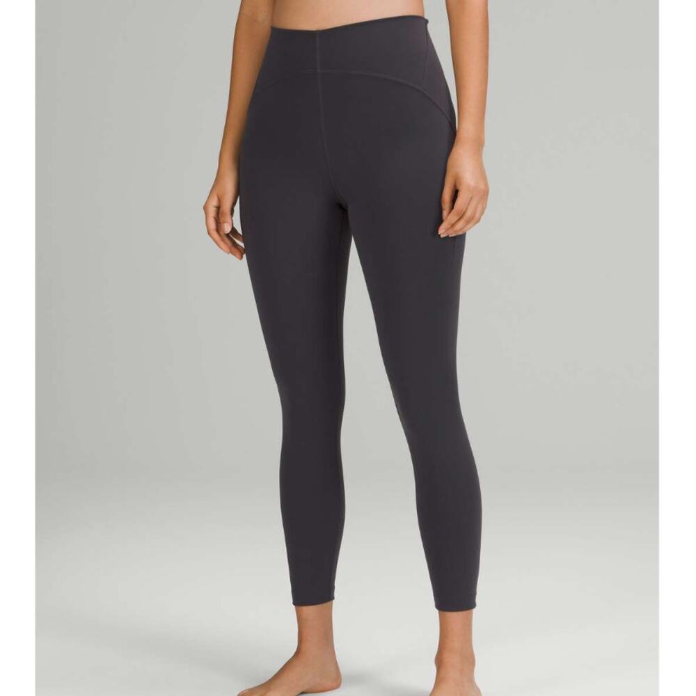 Lululemon InStill High Rise Tight 25” Graphite Grey Size 10 EUC